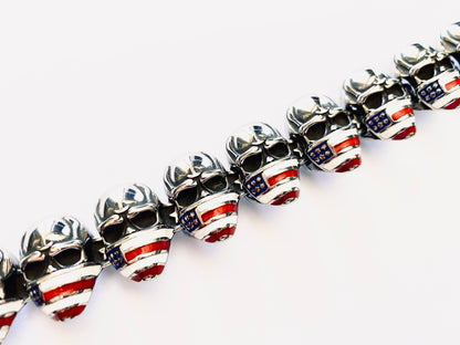 AMERICAN SKULL BRACELET