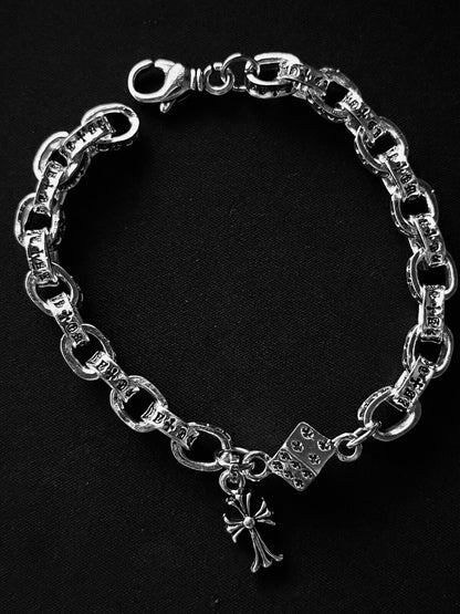 CROSS DICE BRACELET