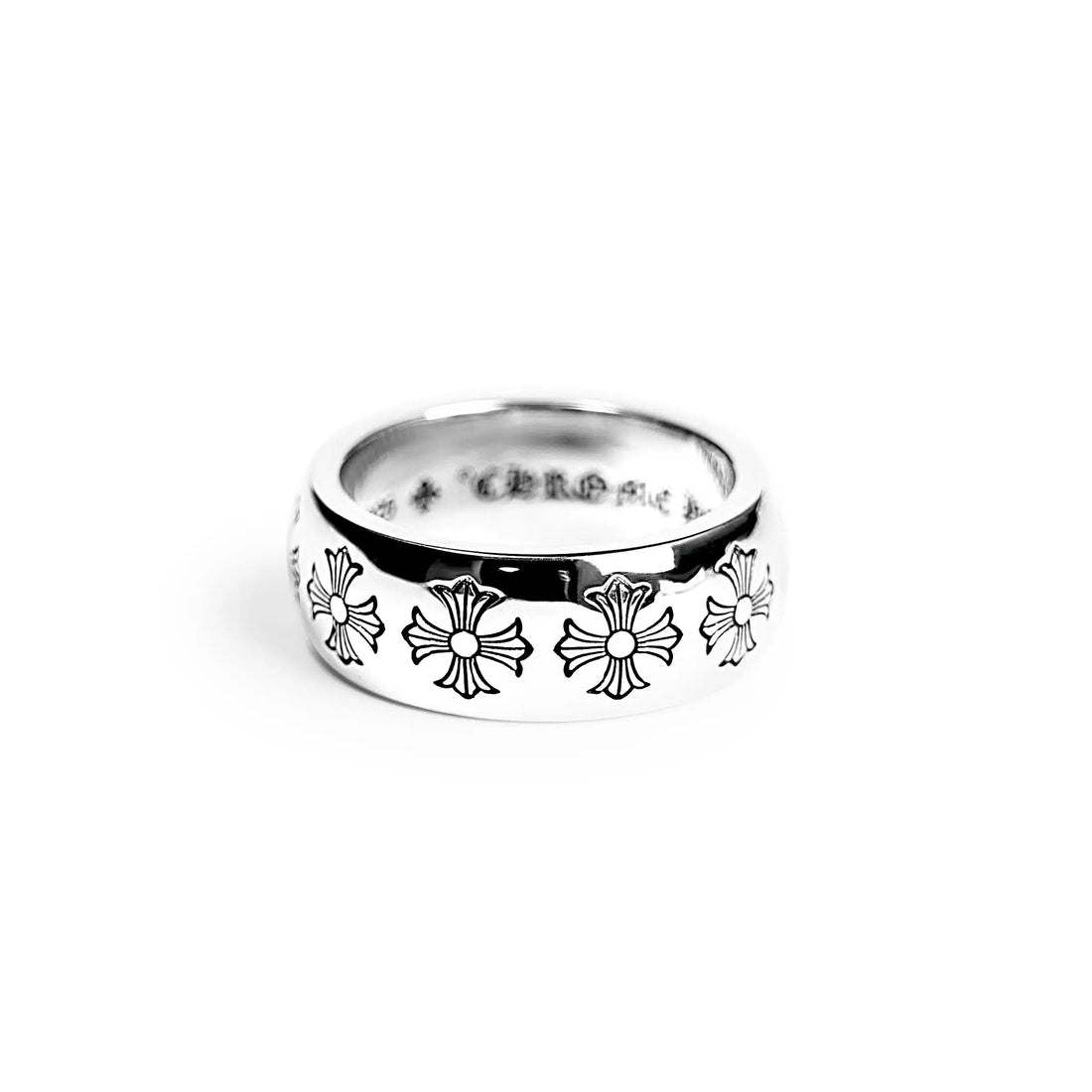 ETCHED BAND RING